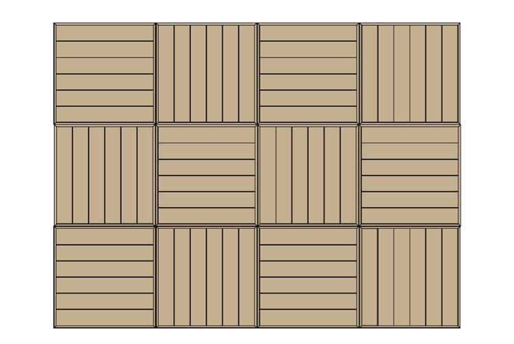 人工木材 90×20×280~300 端材40枚セット ウッドデッキ DIY